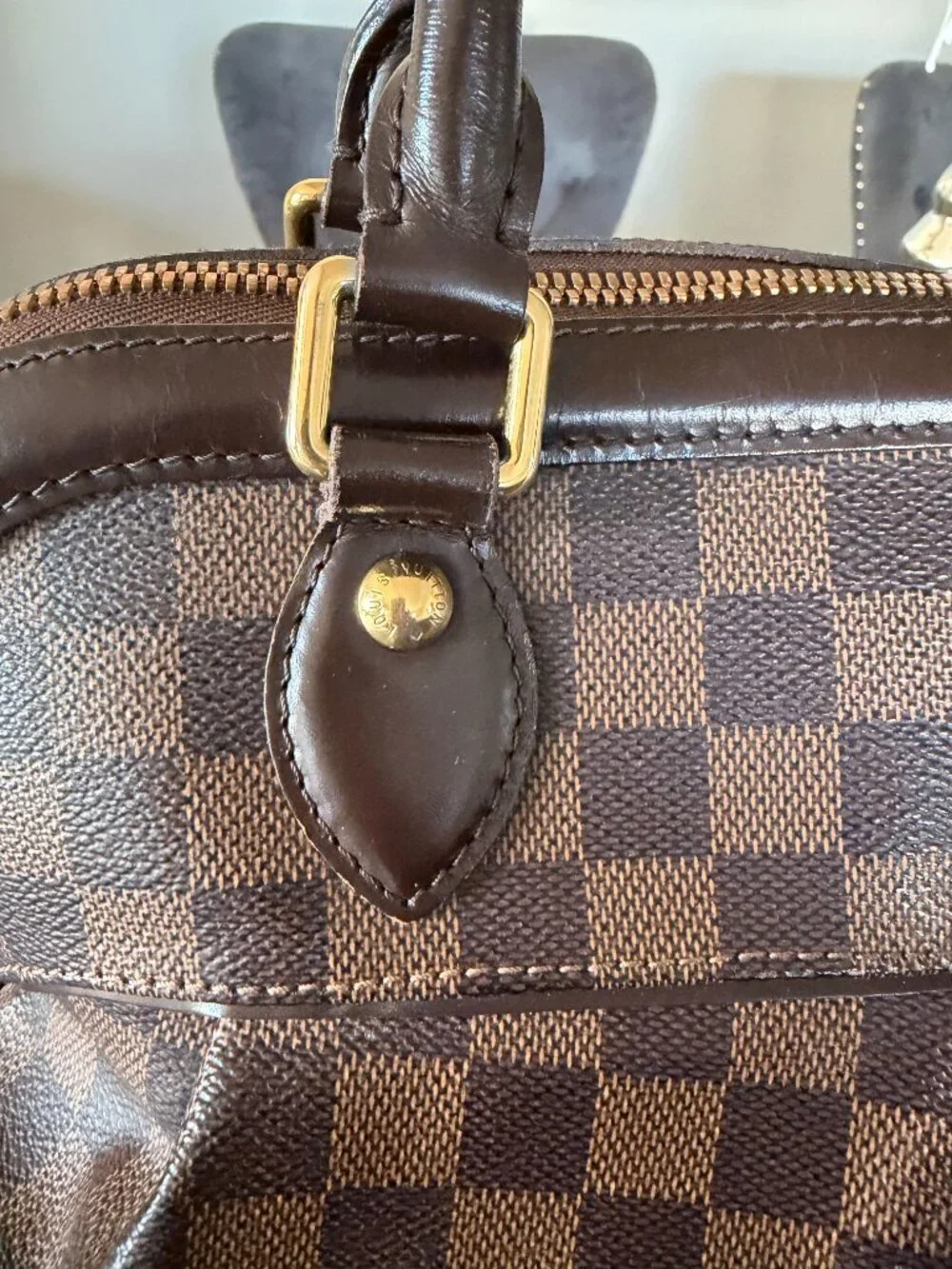 Louis Vuitton Damier Ebene Trevi GM Satchel